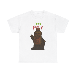 Let’s Party – Zombie Baby Oil Bottle Horror T-Shirt